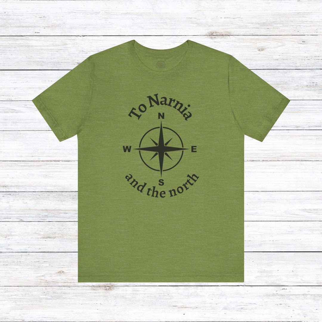 To Narnia Unisex T-Shirt T-Shirt Heather Green S 