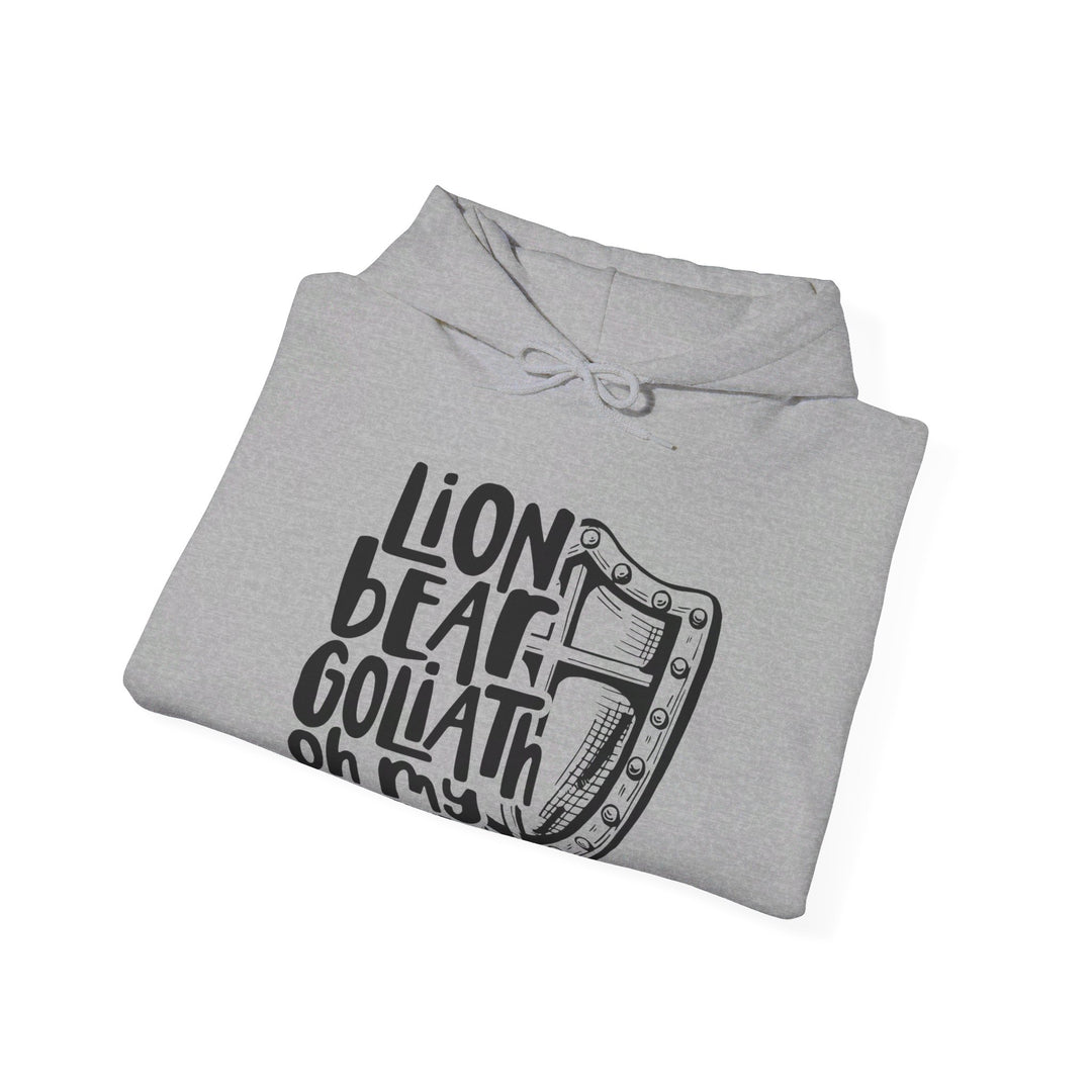 Lion, Bear, Goliath Oh My Hoodie Hoodie   