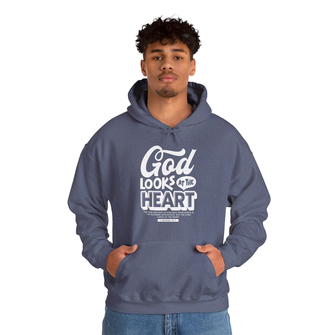 God Looks At Heart Hoodie Hoodie   