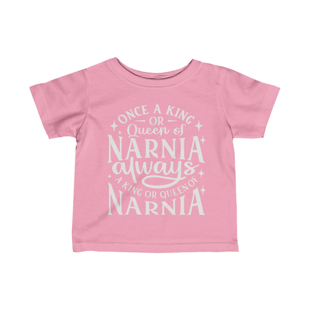 King or Queen of Narnia Baby Tee Kids clothes Pink 6M 