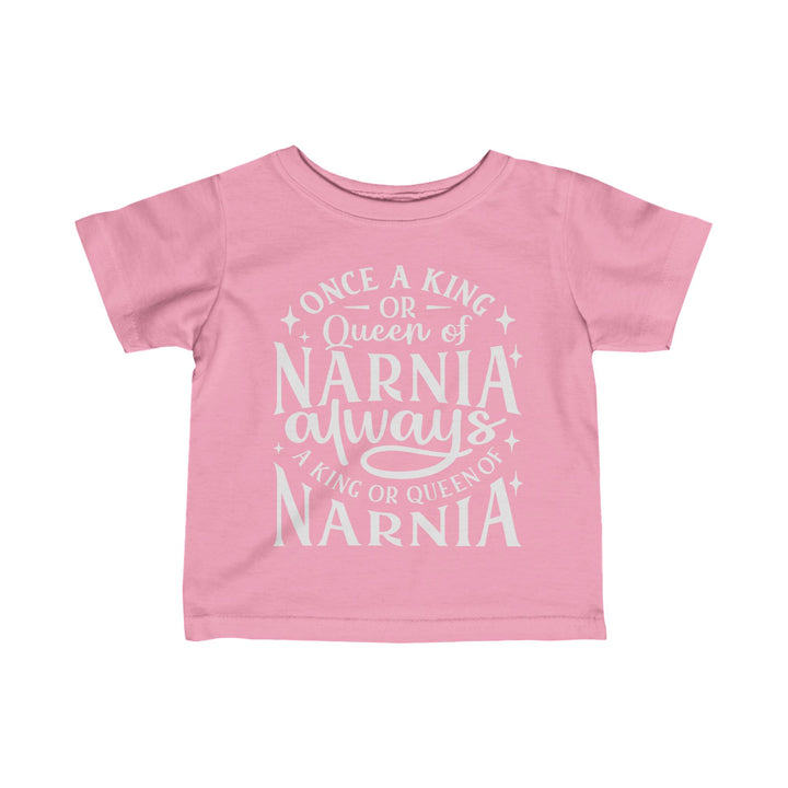 King or Queen of Narnia Baby Tee Kids clothes Pink 6M 