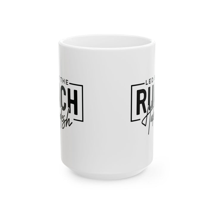 Christian Coffee Mug Led By Ruach Hakodesh Ceramic Mug   