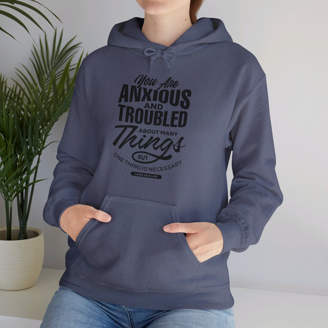 Anxious And Troubled Hoodie Hoodie   