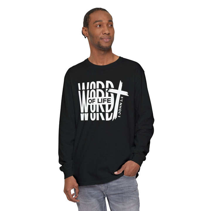 Word of Life Cross Long Sleeve Shirt Long-sleeve   