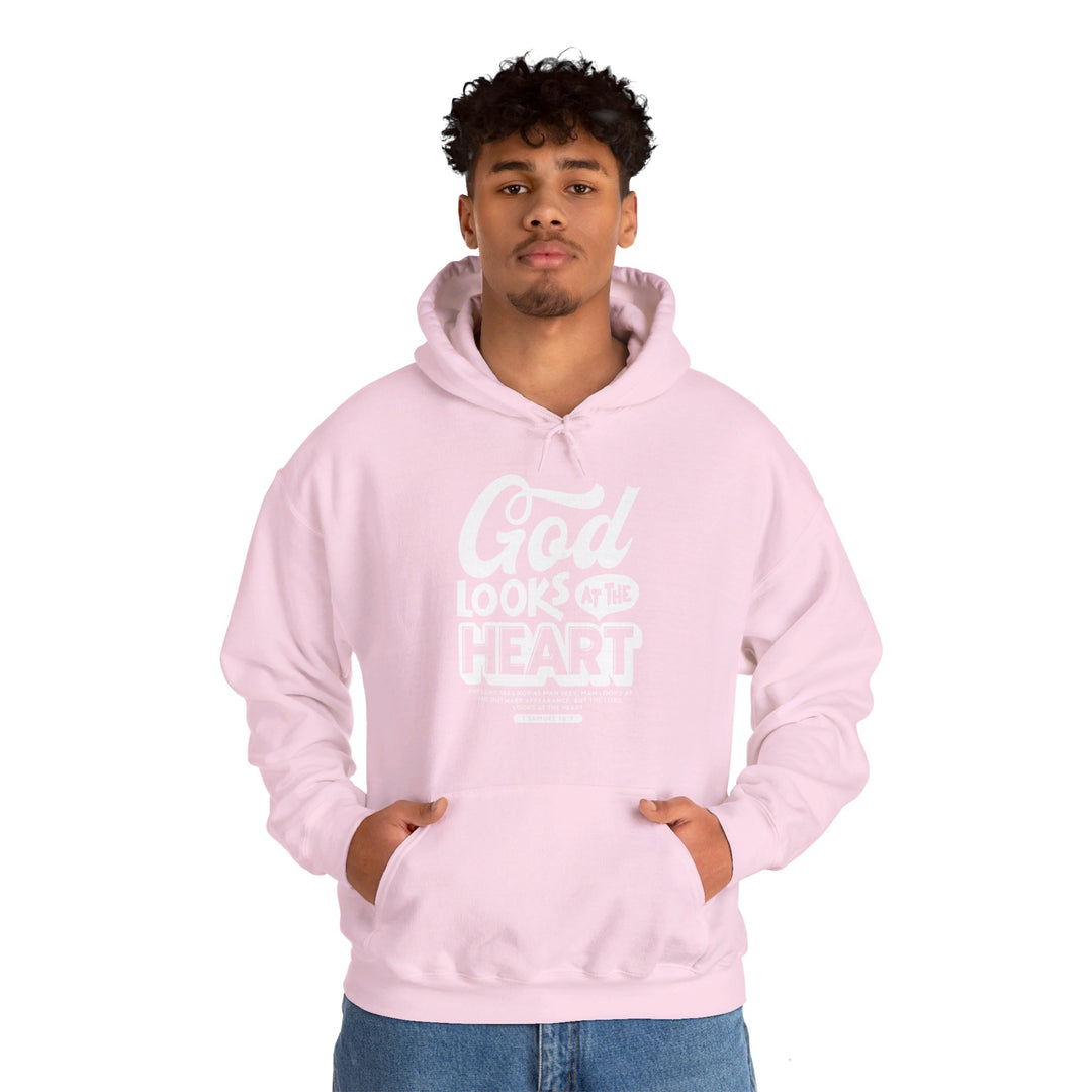 God Looks At Heart Hoodie Hoodie   