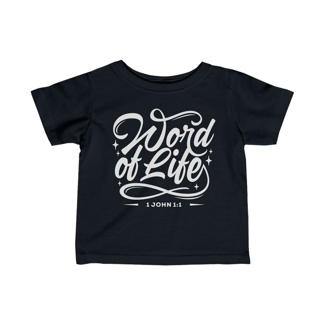 Word of Life Baby Tee Kids clothes Black 6M 