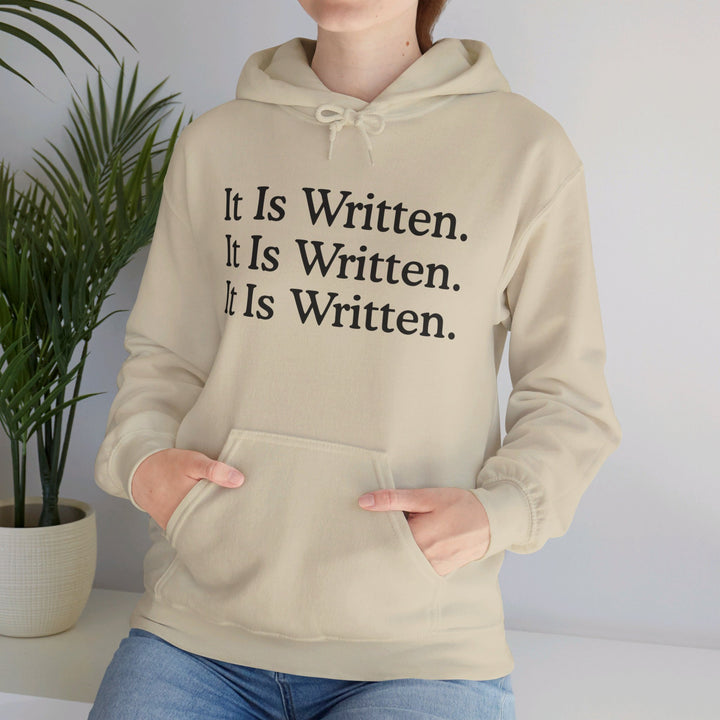 It Is Written Hoodie Hoodie   