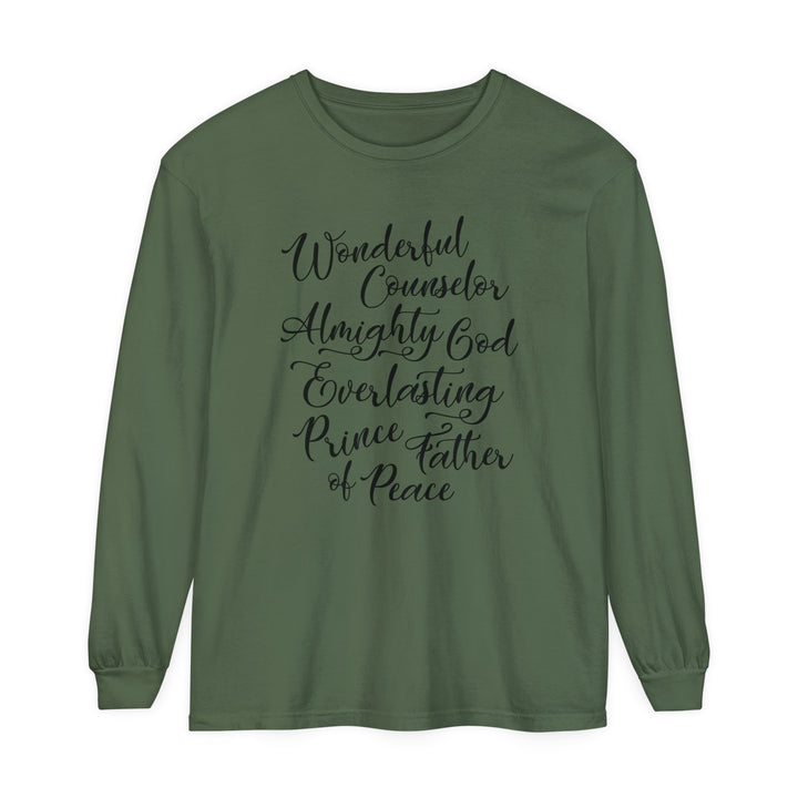 Wonderful Counselor Long Sleeve Shirt Long-sleeve Hemp S 