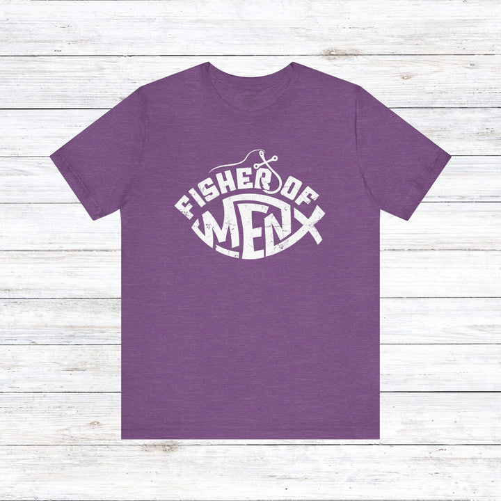 Fisher of Men Unisex T-Shirt T-Shirt Heather Team Purple S 