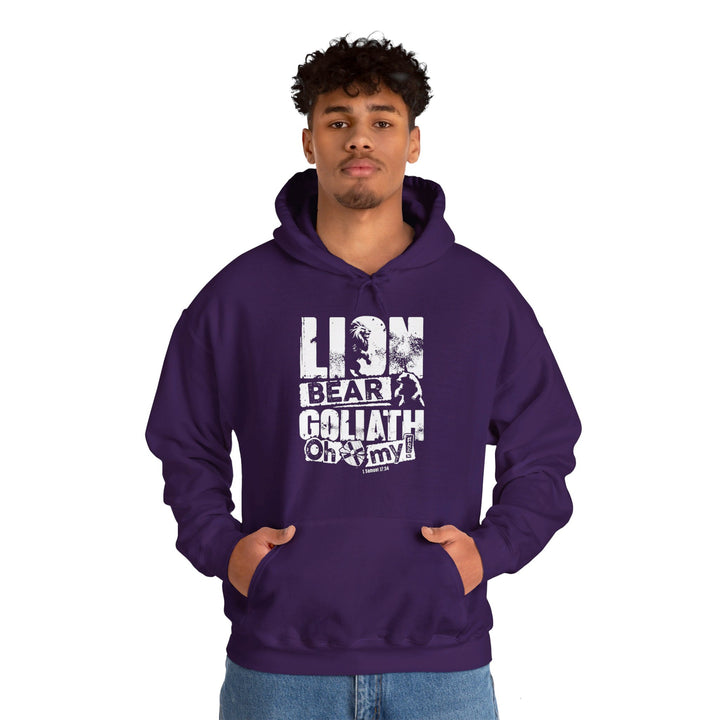 Lion Bear Goliath Hoodie Hoodie   