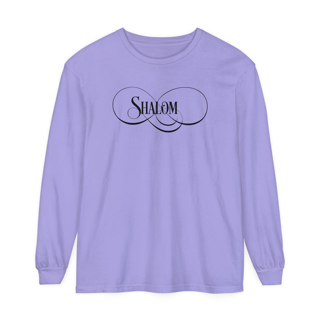 Shalom Long Sleeve Shirt Long-sleeve Violet S 