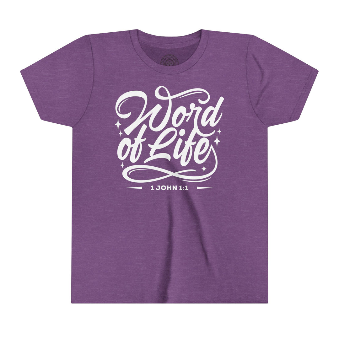 Word of Life Youth T-shirt Kids clothes Heather Team Purple S 