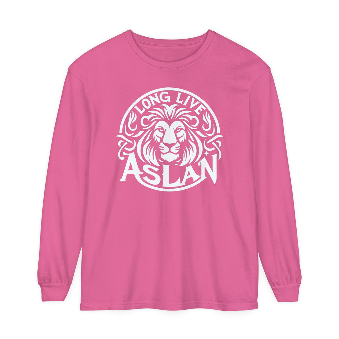 Long Live Aslan Long Sleeve Shirt Long-sleeve Crunchberry S 