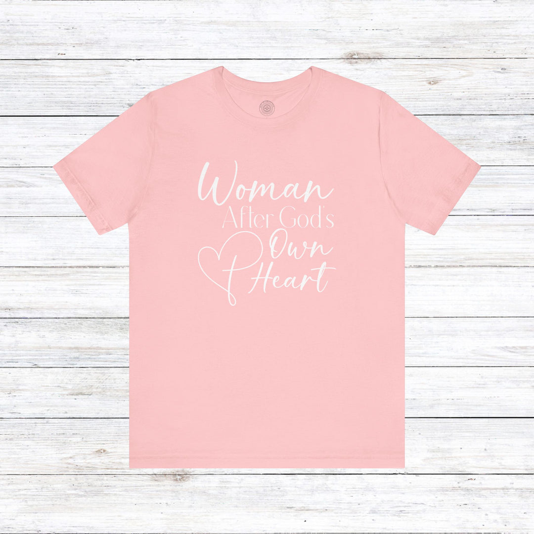 Woman After God's Own Heart Unisex T-Shirt T-Shirt Pink S 