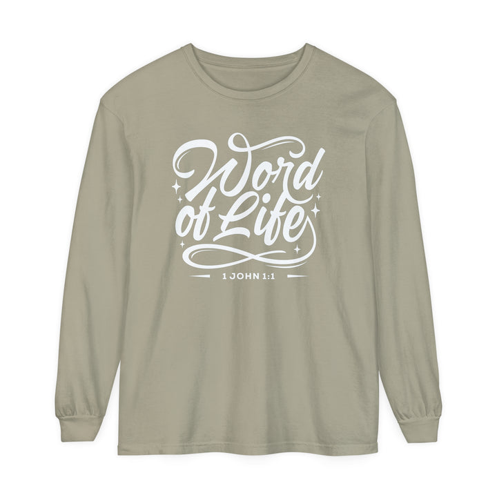 Word of Life Long Sleeve Shirt Long-sleeve Sandstone S 