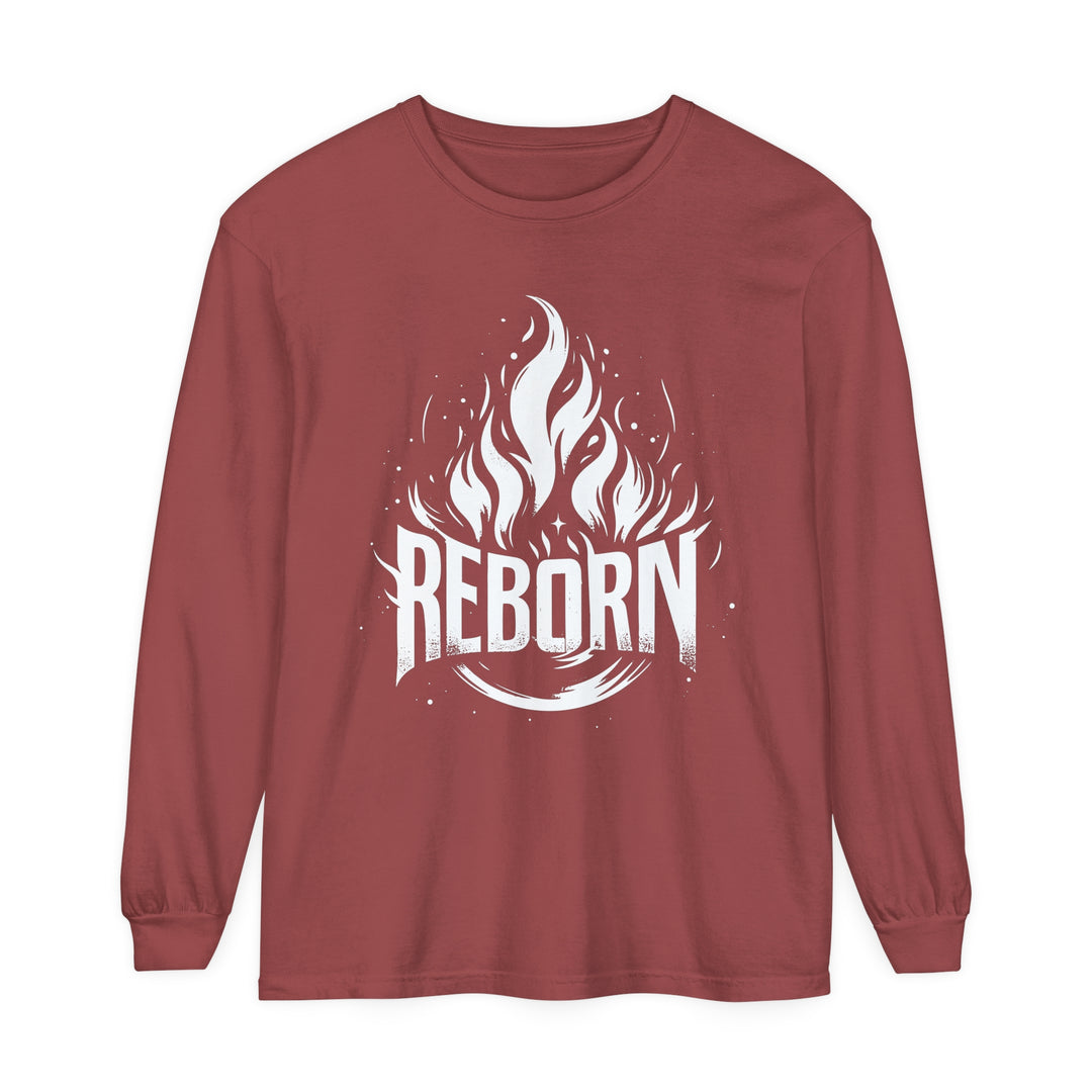 Reborn Long Sleeve Shirt Long-sleeve Brick S 