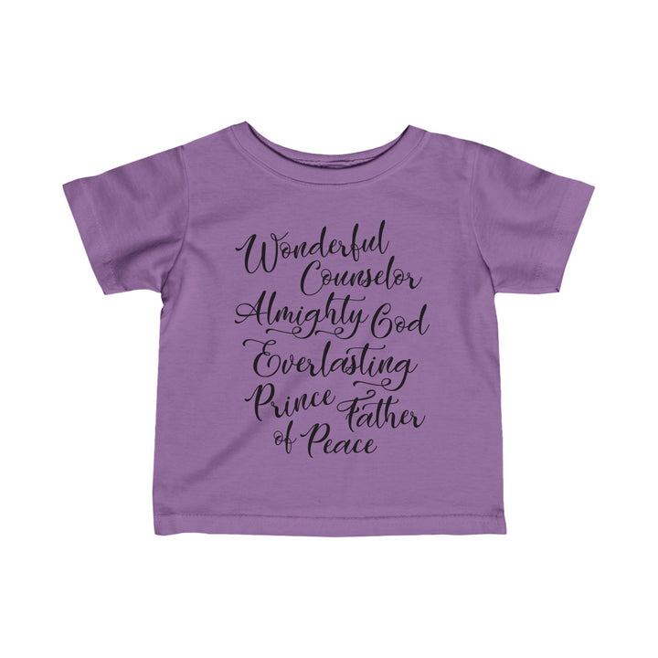 Wonderful Counselor Baby Tee Kids clothes Lavender 6M 