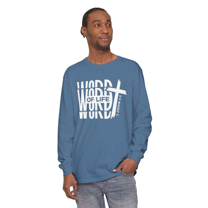 Word of Life Cross Long Sleeve Shirt Long-sleeve   