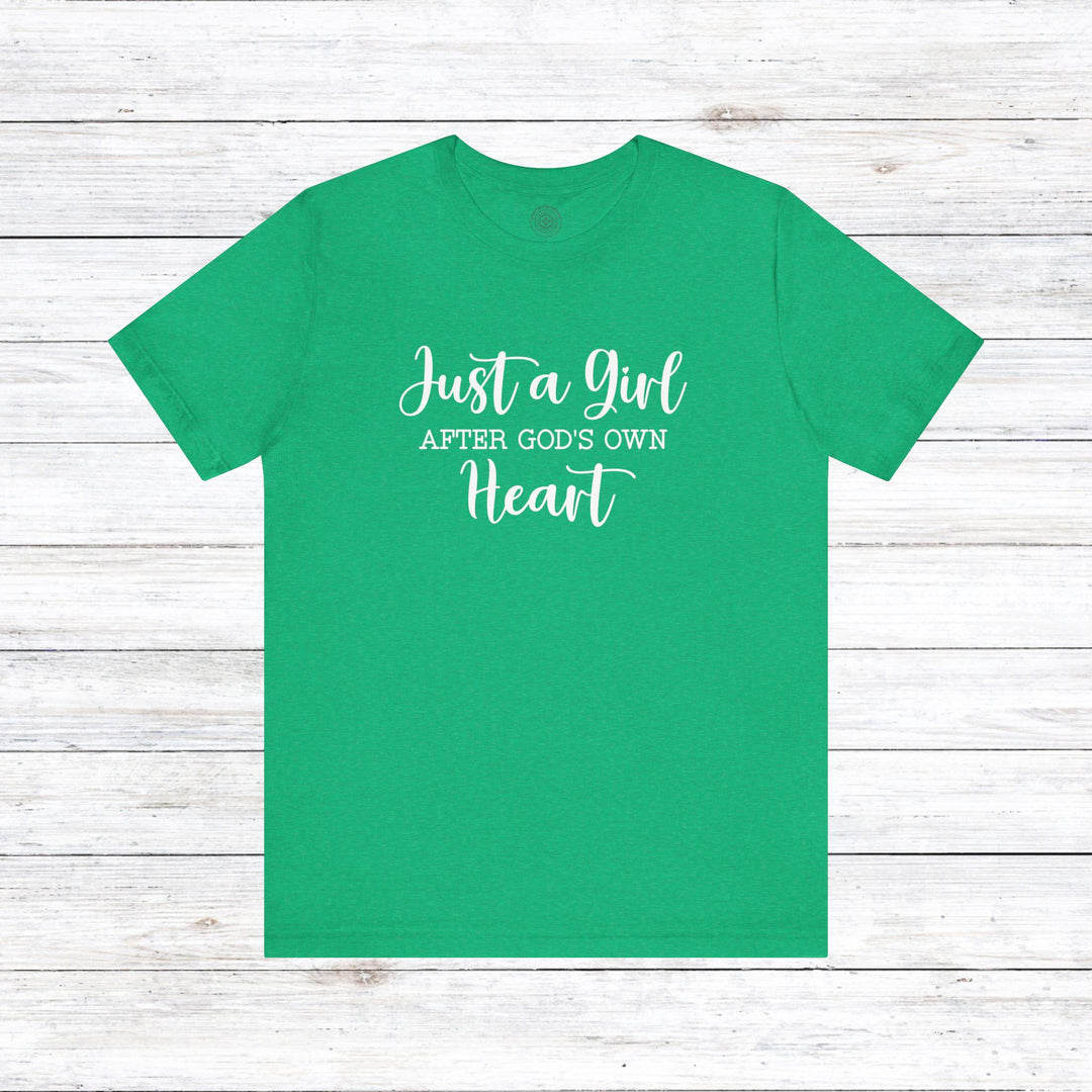 Girl After God's Own Heart Unisex T-Shirt T-Shirt Heather Kelly S 