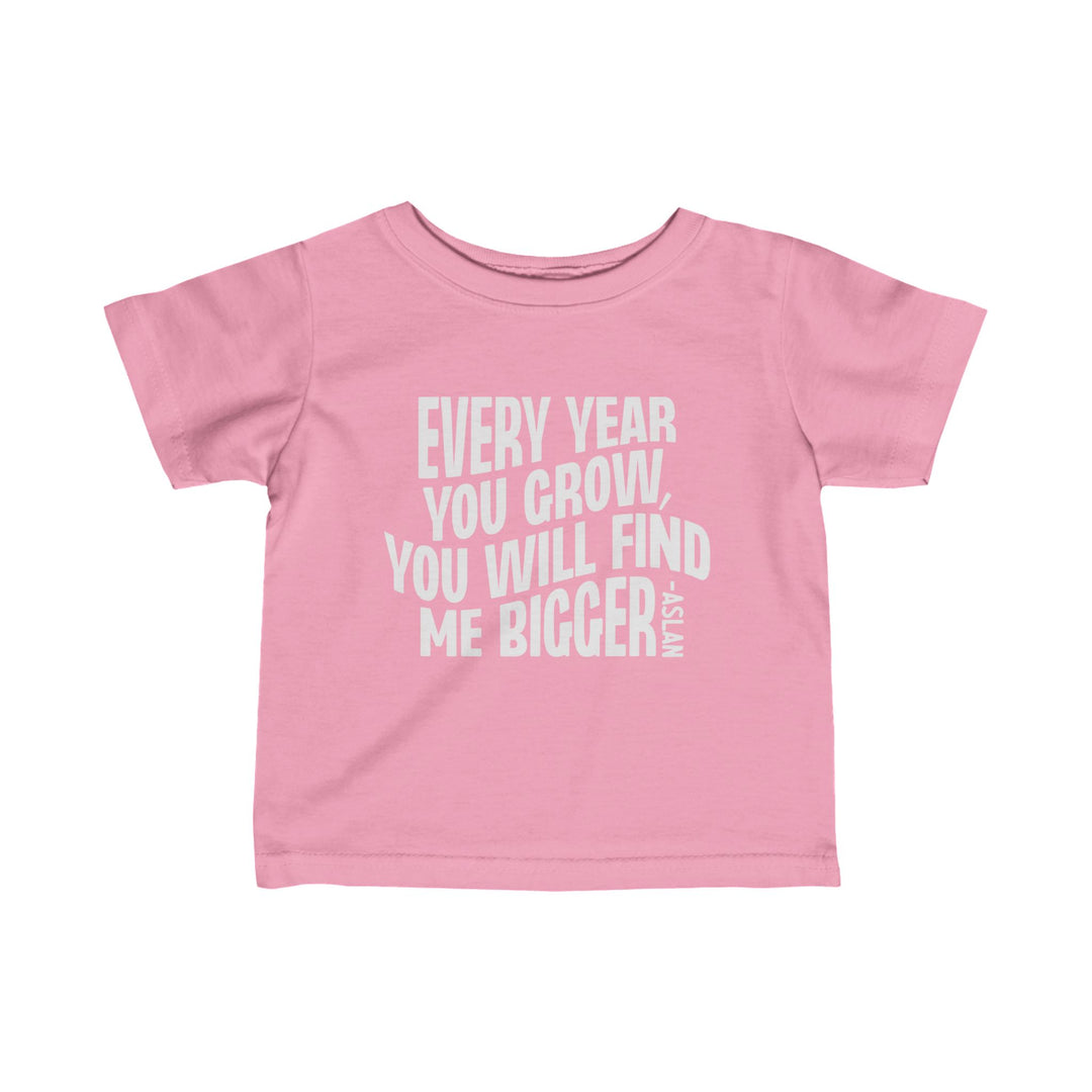 Every Year You Grow Baby Tee Kids clothes Pink 6M 