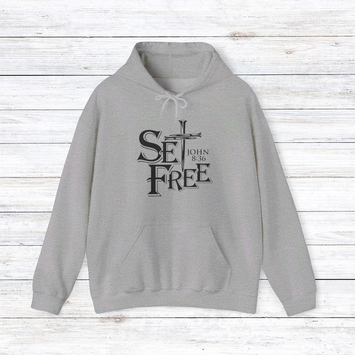 Set Free Hoodie Hoodie Sport Grey S 