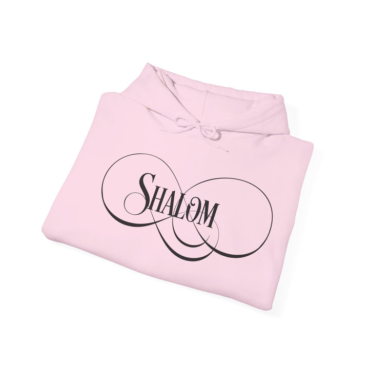 Shalom Script Hoodie Hoodie   