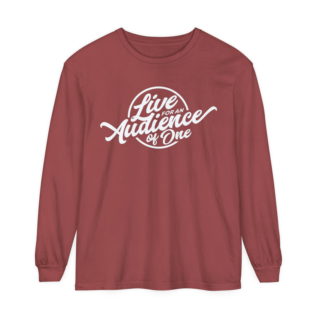 Audience of One Long Sleeve Shirt Long-sleeve Brick S 