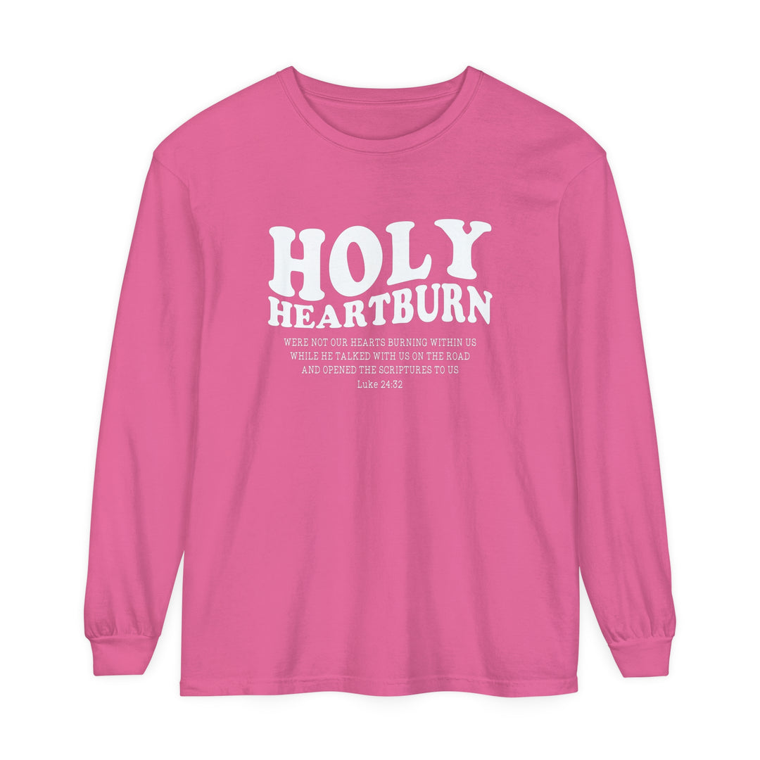 Holy Heartburn Long Sleeve Shirt Long-sleeve Crunchberry S 