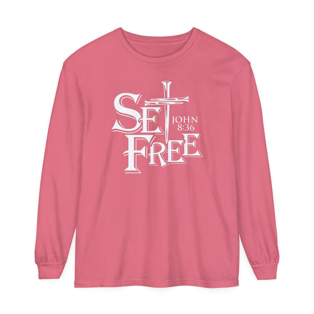 Set Free Long Sleeve Shirt Long-sleeve Watermelon S 