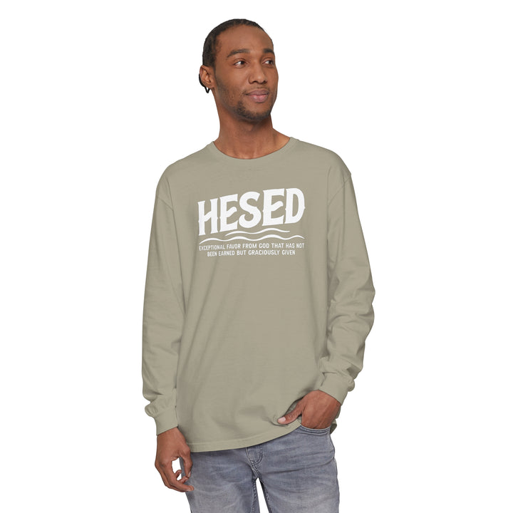 Hesed Exceptional Favor Long Sleeve Shirt Long-sleeve   