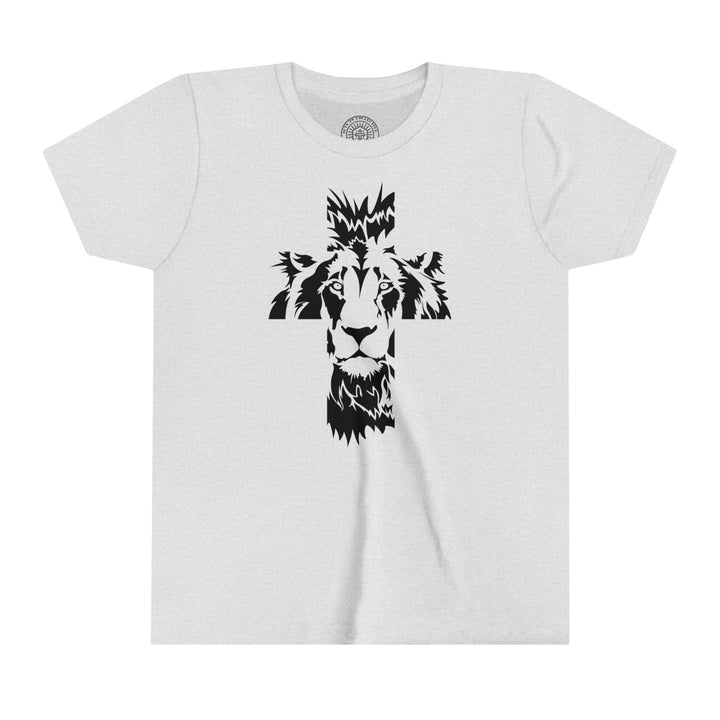 Aslan Cross Youth T-shirt Kids clothes Ash S 