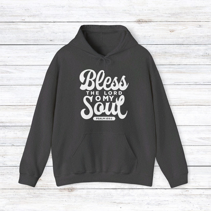 Bless The Lord Hoodie Hoodie Dark Heather S 