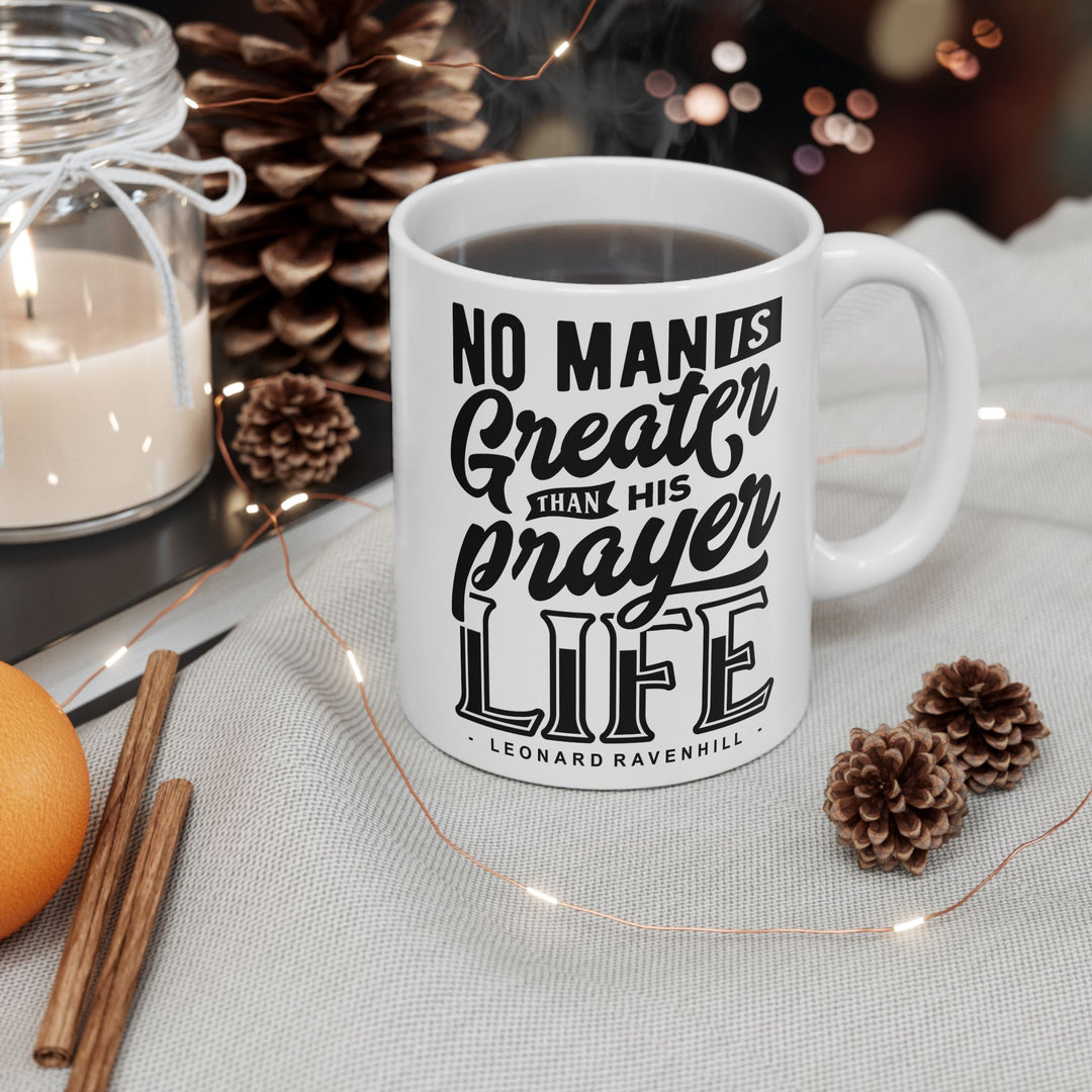 Christian Coffee Mug Prayer Life Ceramic Mug   