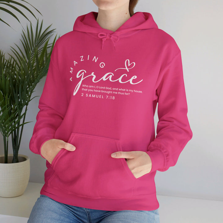 Amazing Grace Heart Hoodie Hoodie   