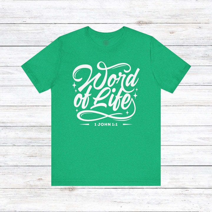 Word of Life Unisex T-Shirt T-Shirt Heather Kelly S 