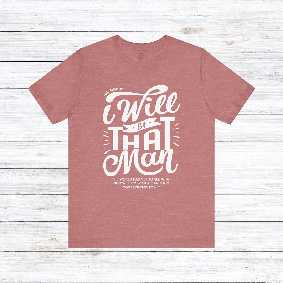 That Man Unisex T-Shirt T-Shirt Heather Mauve S 