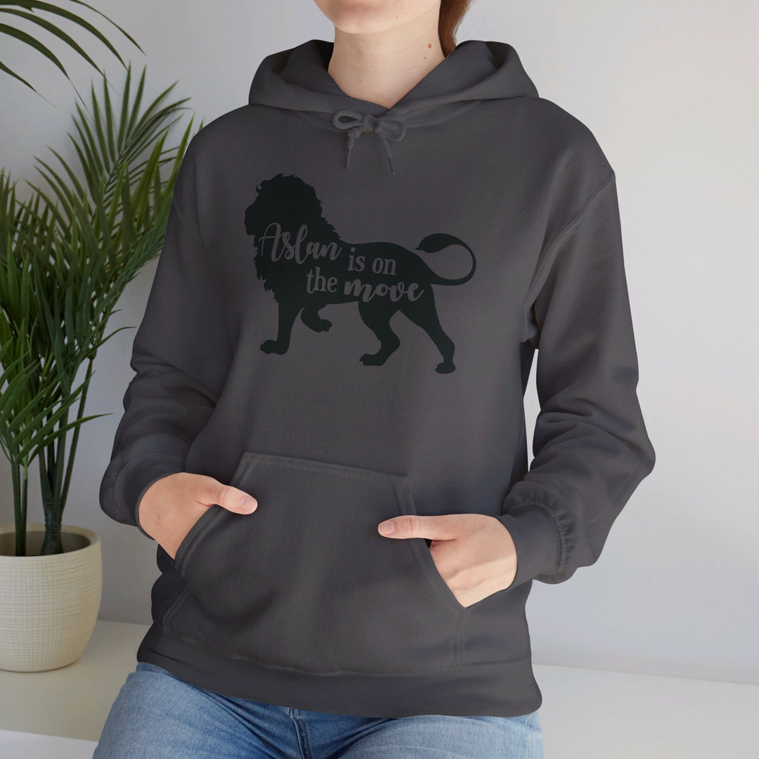 Aslan Is On The Move Hoodie Hoodie   