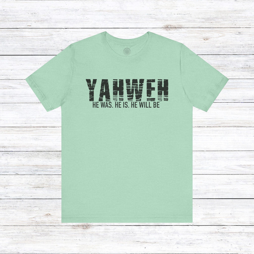 Yahweh Unisex T-Shirt T-Shirt Heather Mint M 