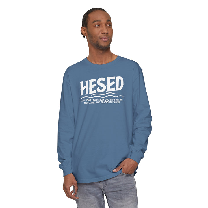 Hesed Exceptional Favor Long Sleeve Shirt Long-sleeve   