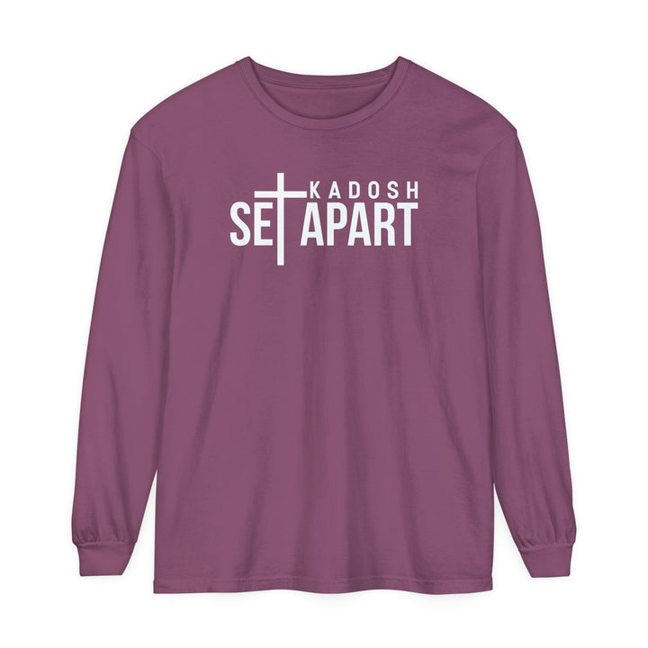 Set Apart Kadosh Long Sleeve Shirt Long-sleeve Berry S 