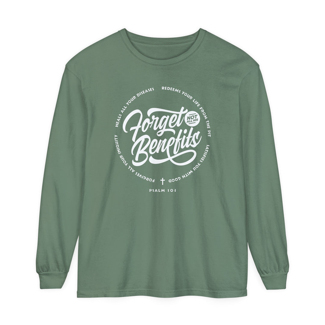 Fulfill His Purpose Long Sleeve Shirt Long-sleeve Light Green S 