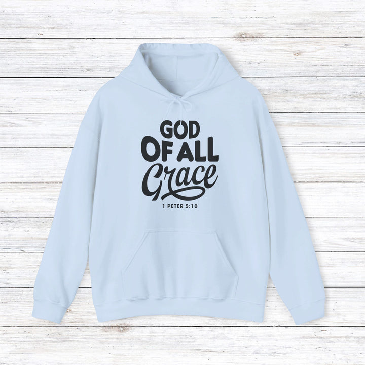 God of All Grace Hoodie Hoodie Light Blue S 