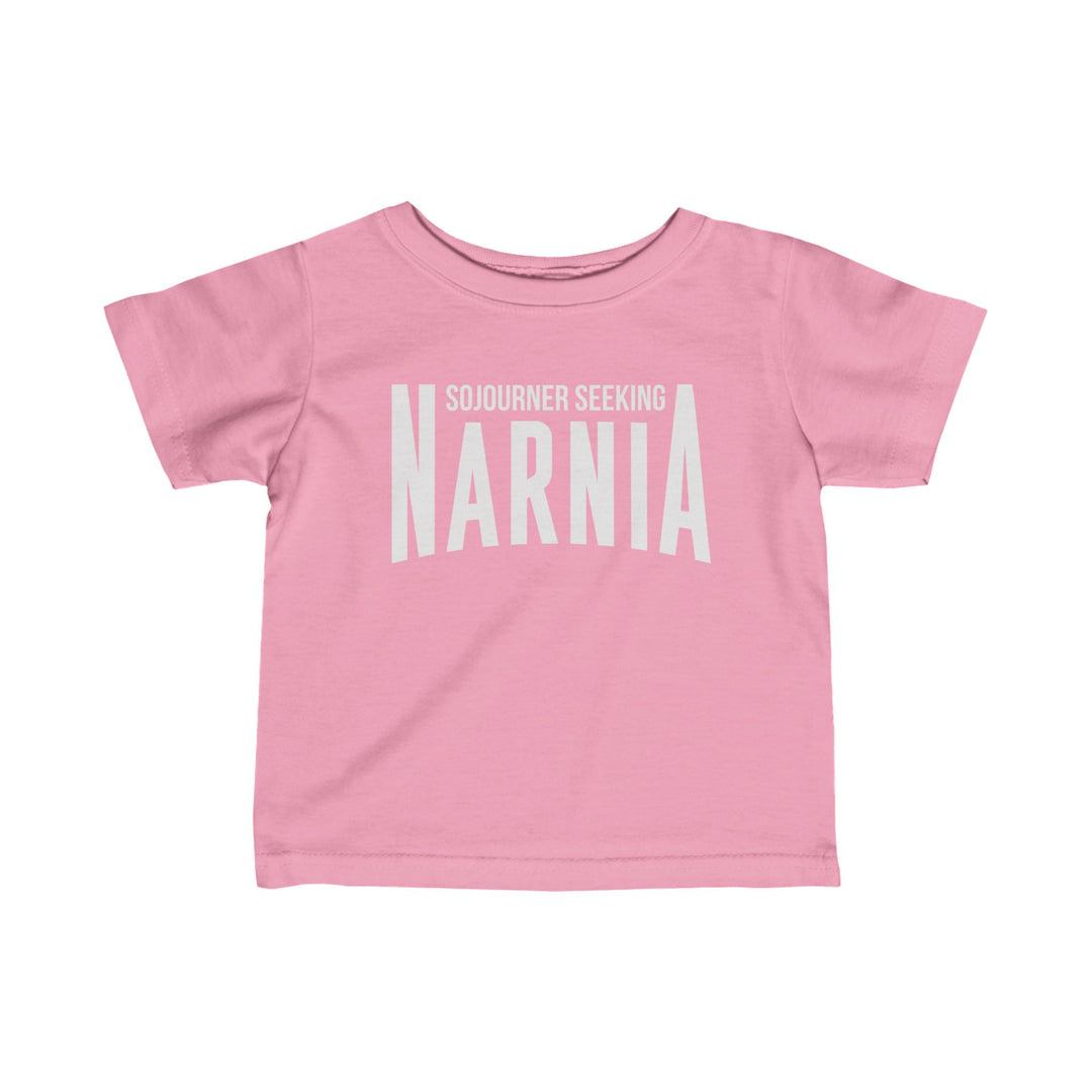 Sojourner Seeking Narnia Baby Tee Kids clothes Pink 6M 