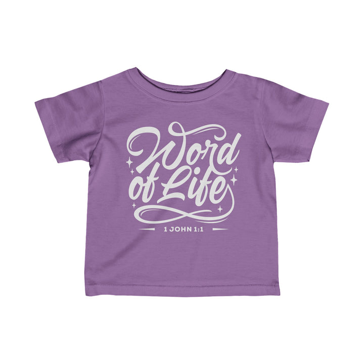 Word of Life Baby Tee Kids clothes Lavender 6M 