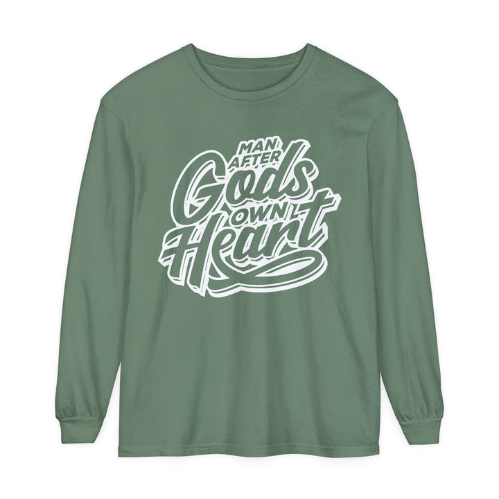 Man After God Long Sleeve Shirt Long-sleeve Light Green S 