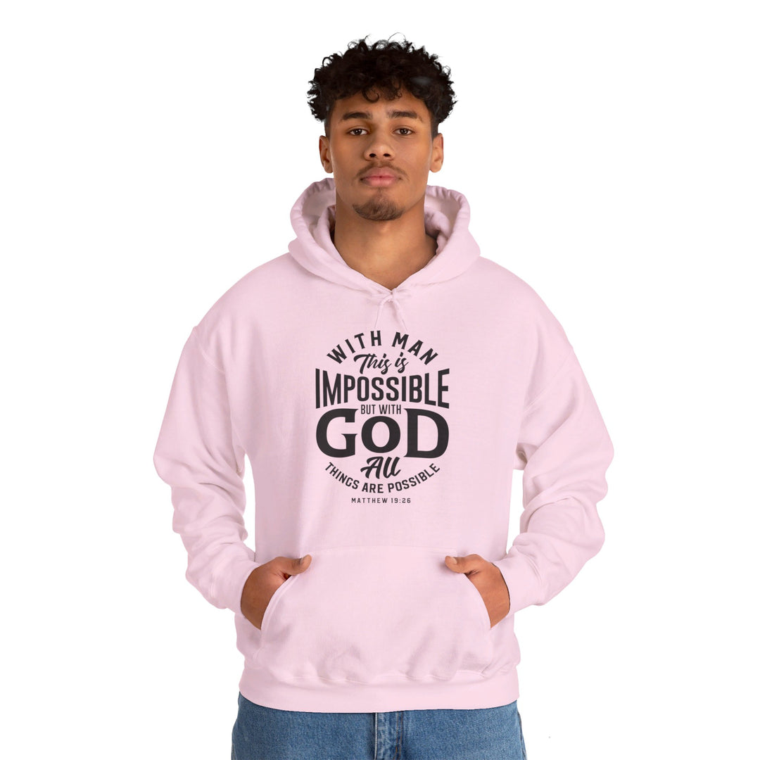 All Things Possible Hoodie Hoodie   