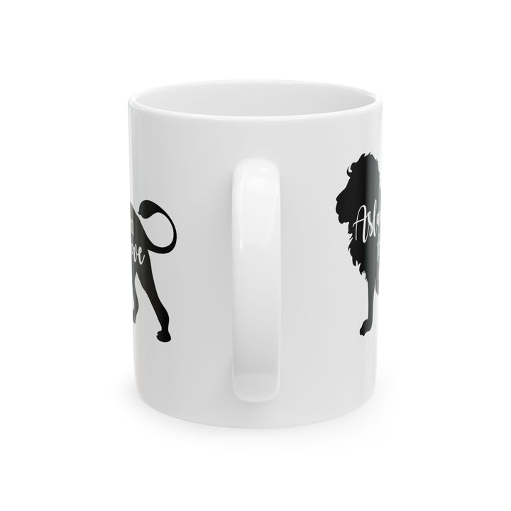 Christian Coffee Mug Aslan Is On The Move Ceramic Mug   