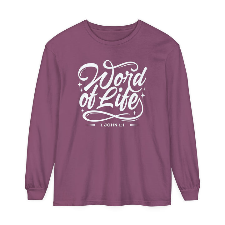 Word of Life Long Sleeve Shirt Long-sleeve Berry S 