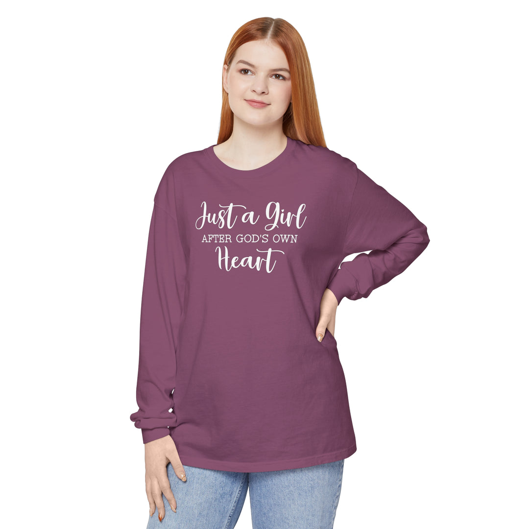 Girl After God Long Sleeve Shirt Long-sleeve Berry S 