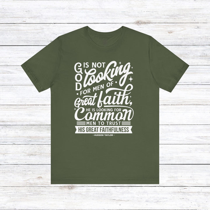 Common Men Unisex T-Shirt T-Shirt Military Green S 